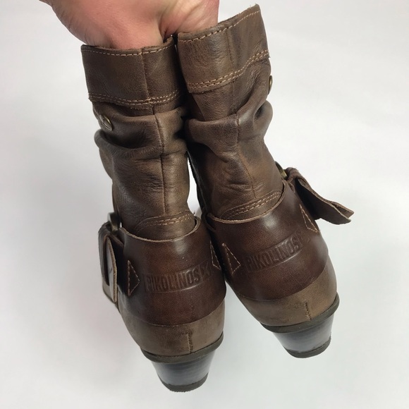 Pikolinos Brujas brown slouchy ankle boot - Picture 8 of 8